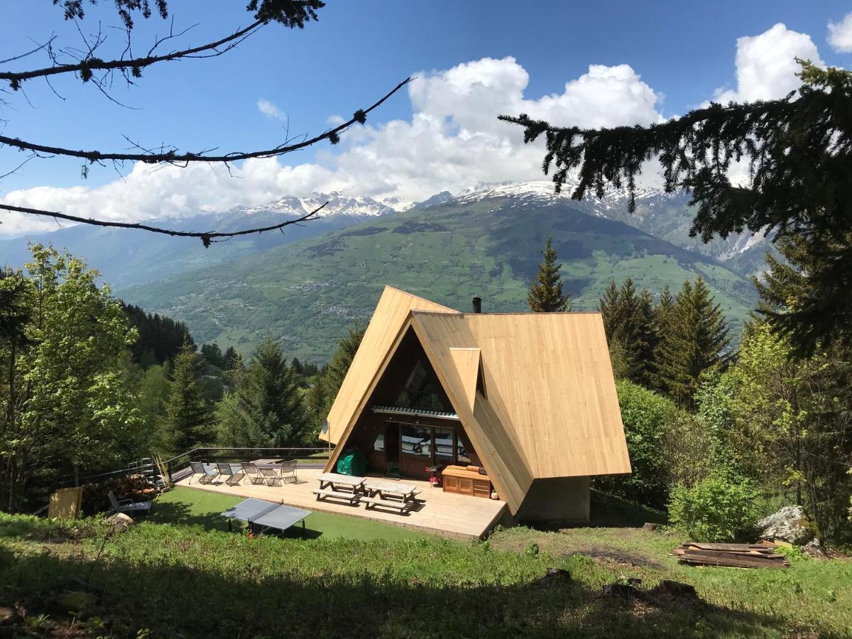 Le Chalet Pointu De Capucine Bourg-Saint-Maurice Bagian luar foto