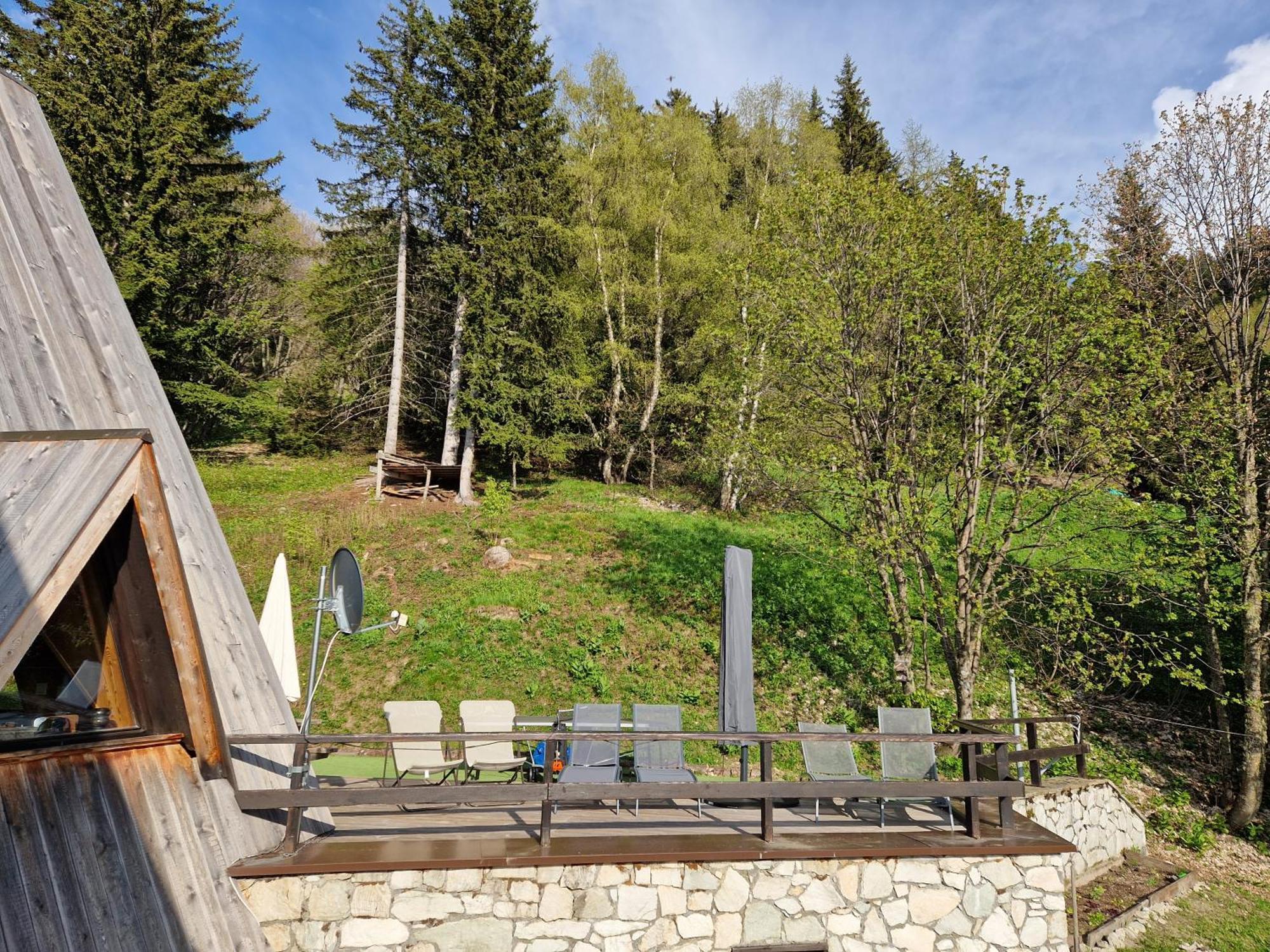 Le Chalet Pointu De Capucine Bourg-Saint-Maurice Bagian luar foto